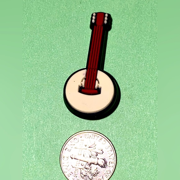 (10 for $15) Musical Instruments Banjo Crocs Shoes Charms - Picture 1 of 1